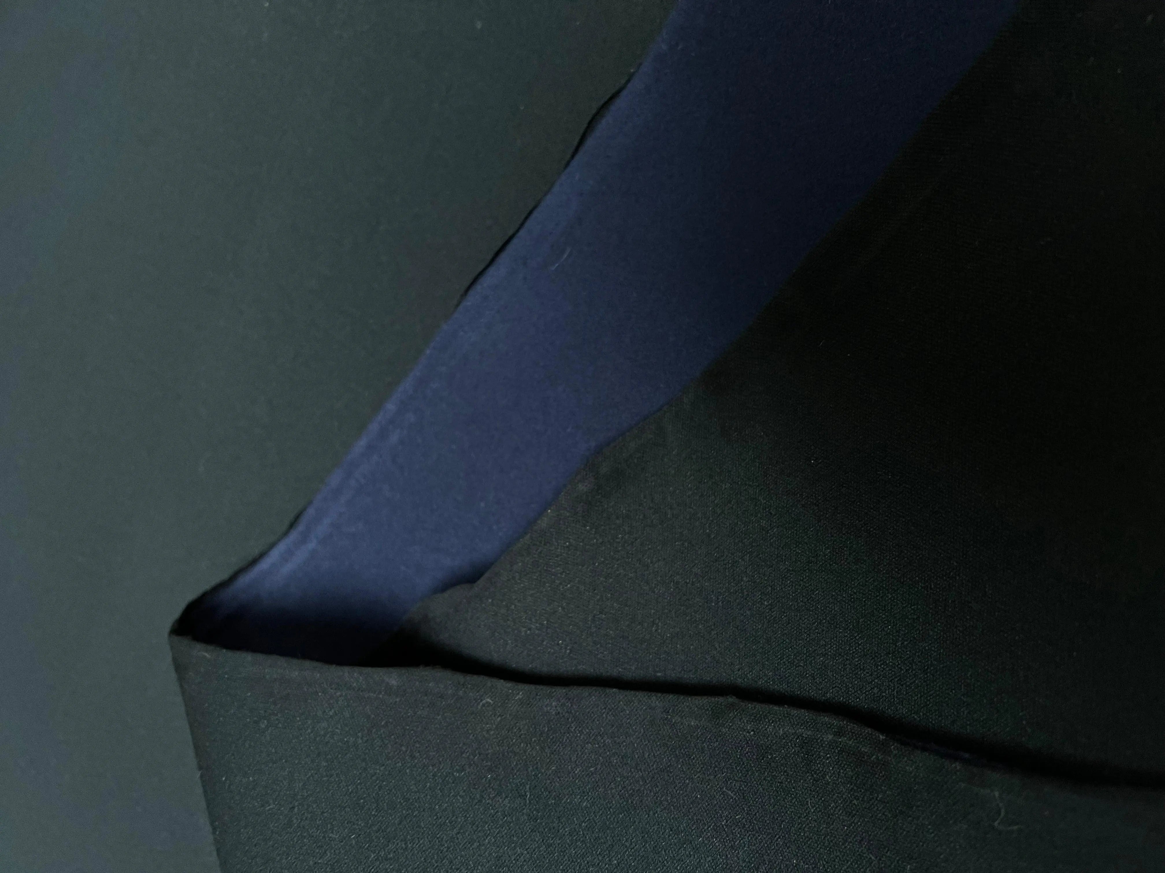 CABAN MARINE CONTRECOLLÉ ASPECT NEOPRENE BLACK - My Little Coupon - tissu - coudre