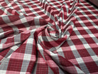 COTON LEGER DOUBLE FACE PETITET GRANDS CARREAUX - My Little Coupon