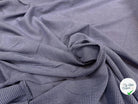 COTON LEGER LEGERMENT GAUFFRE PETIT CARREAUX BLEU - My Little Coupon