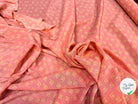 CREPE DE CHINE SOIE DELHI PRINT 16 MOMME ROSE - My Little Coupon