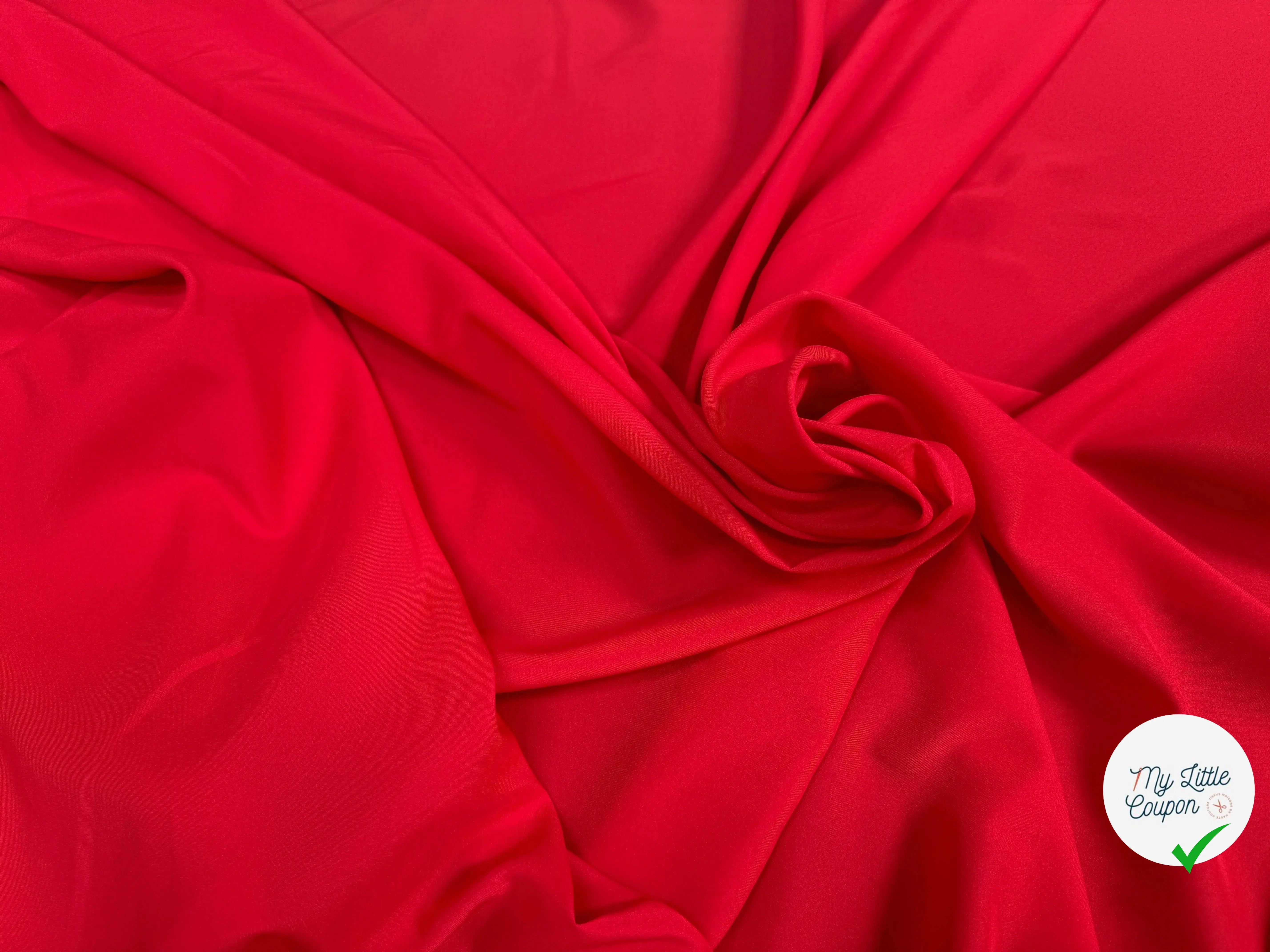 DOUBLURE PONGÉ ROUGE - My Little Coupon