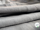 JERSEY COTON BIO GRIS TUBULAIRE 75CM MADE IN FRANCE - My Little Coupon