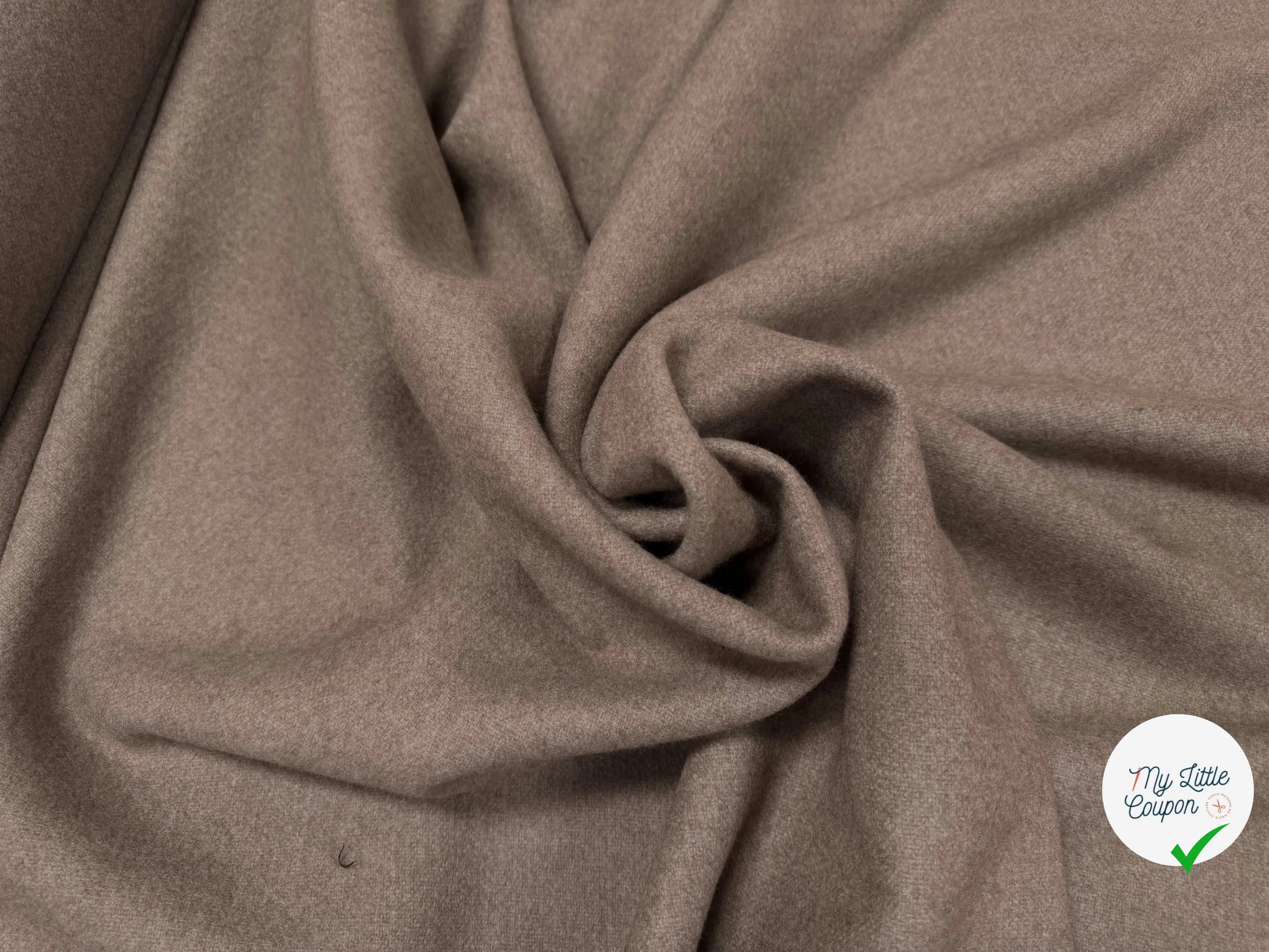LAINAGE 100%LAINE VIERGE DOUBLE FACE BEIGE - My Little Coupon