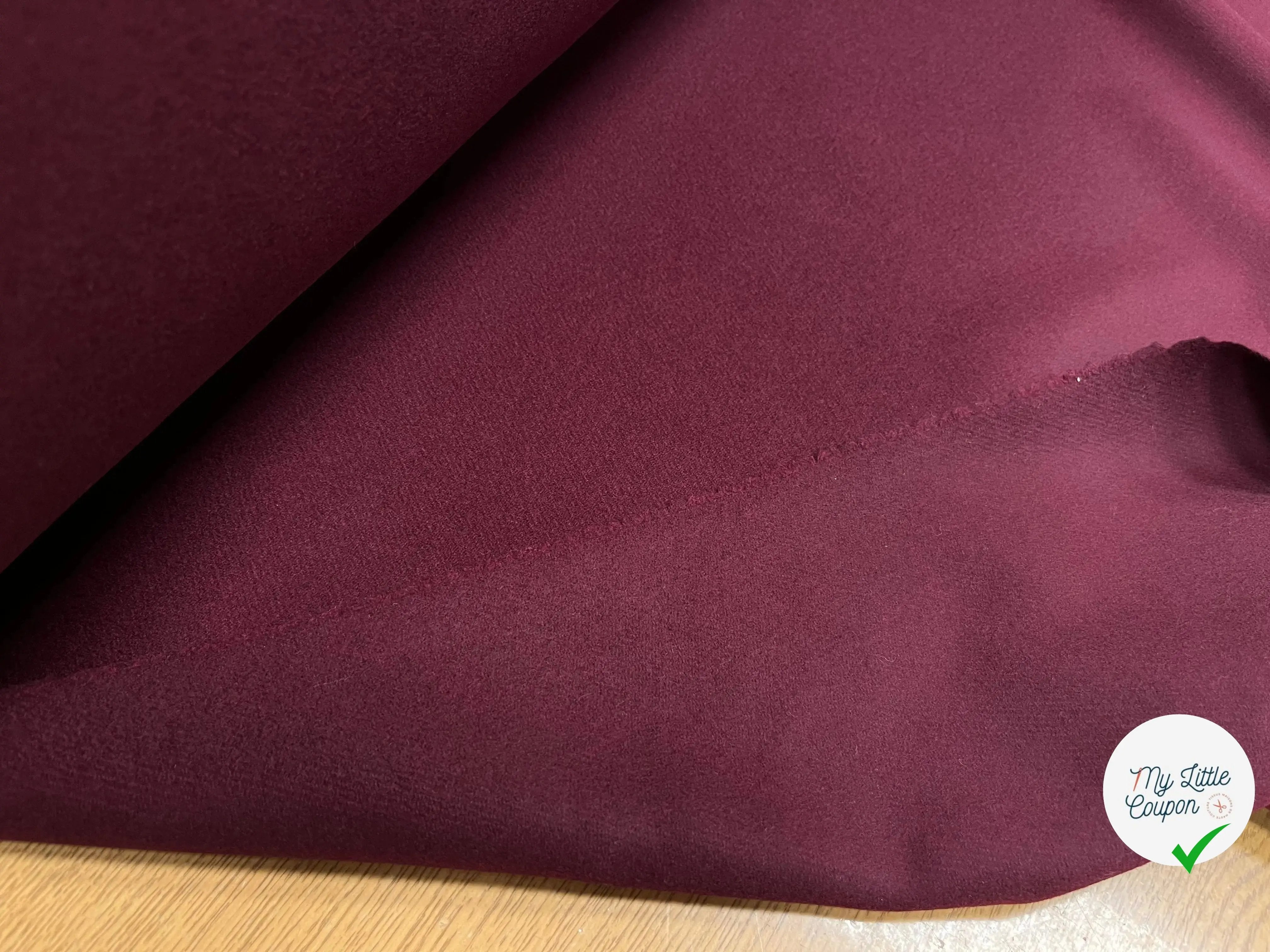 LAINE CABAN CHOCOLAT BURGUNDY STRIÉ - My Little Coupon