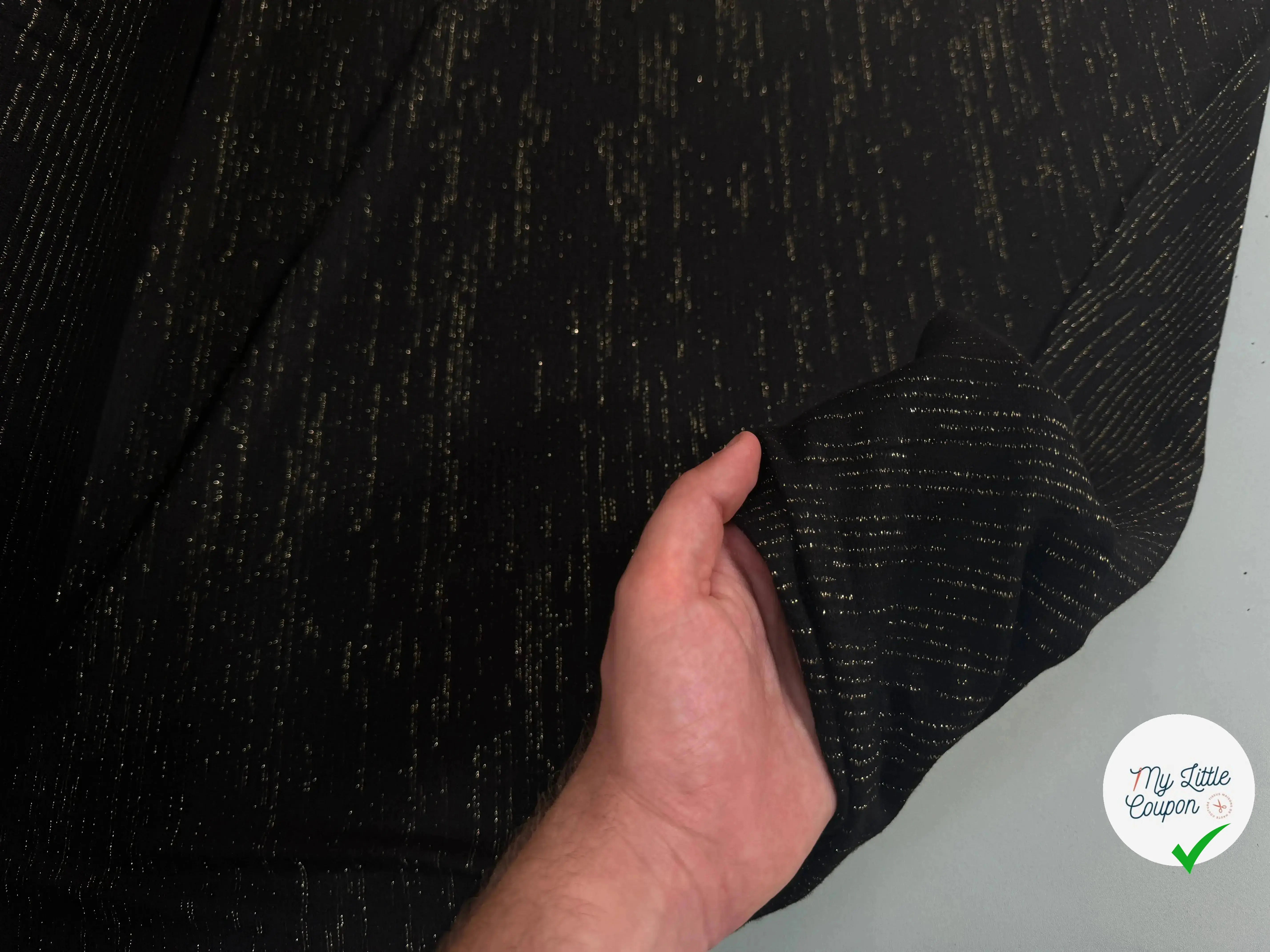 MAILLE DOUDOU VISCOSE LUREX - My Little Coupon