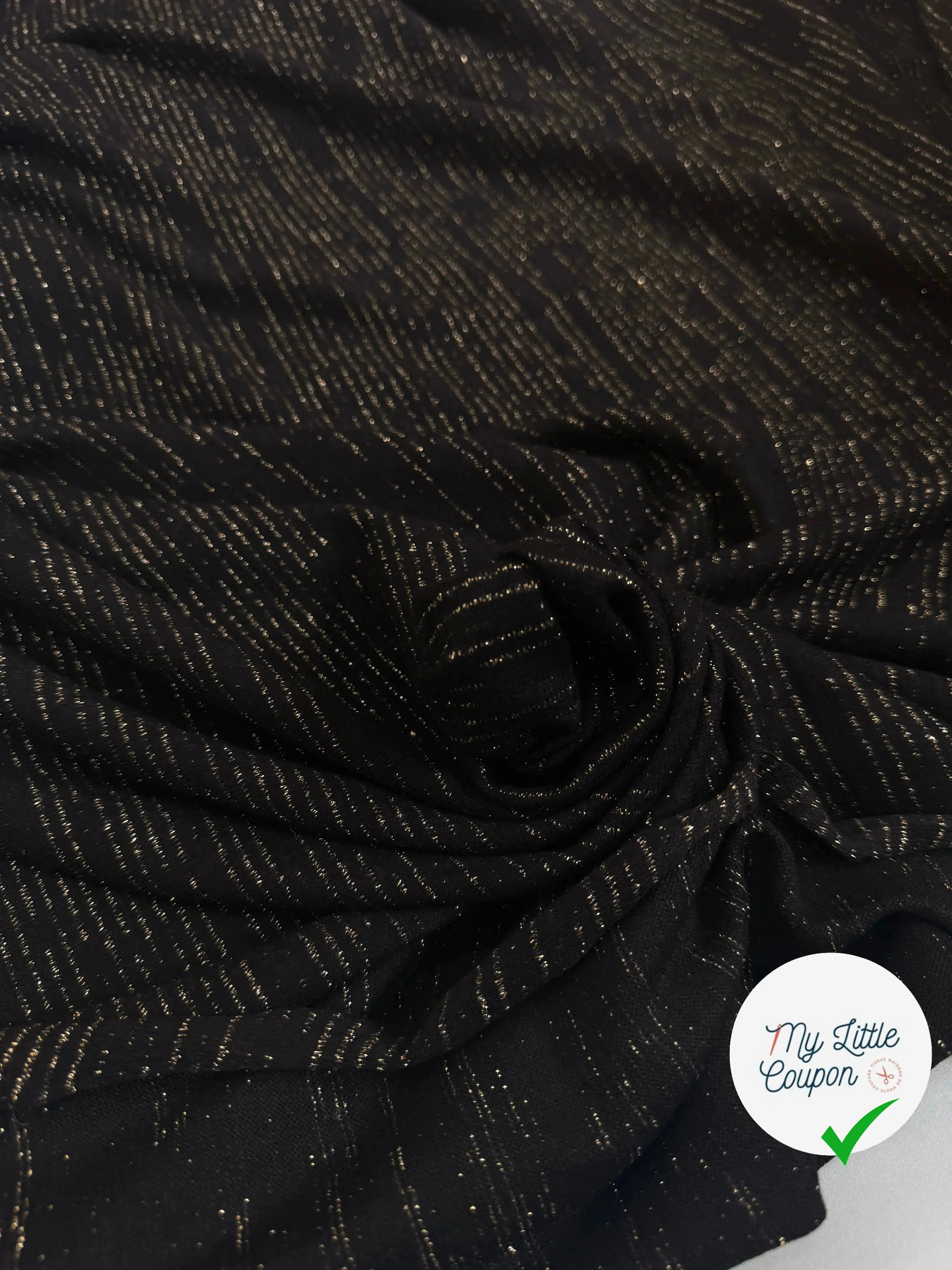 MAILLE DOUDOU VISCOSE LUREX - My Little Coupon