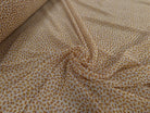 MOUSSELINE FOND JAUNE MOTIFS PETITS TOURNESSOL - My Little Coupon