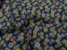 PERCALE DE COTON SOLEIL-LEVANT INDIGO - My Little Coupon