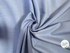 POPELINE DE COTON 100% COTON MOTIFS GÉOMÉTRIQUES 3D BLEU ET BLANC - My Little Coupon
