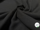 RUSTIC WOOL GAUZE, Black - My Little Coupon