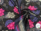 SATIN DE SOIE ITALIE FIORI MLC INTERN