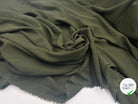 VOILE VISCOSE KAKI - My Little Coupon - tissu - coudre