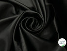 SATIN CUIR COUTURE NOIR - My Little Coupon - tissu - coudre
