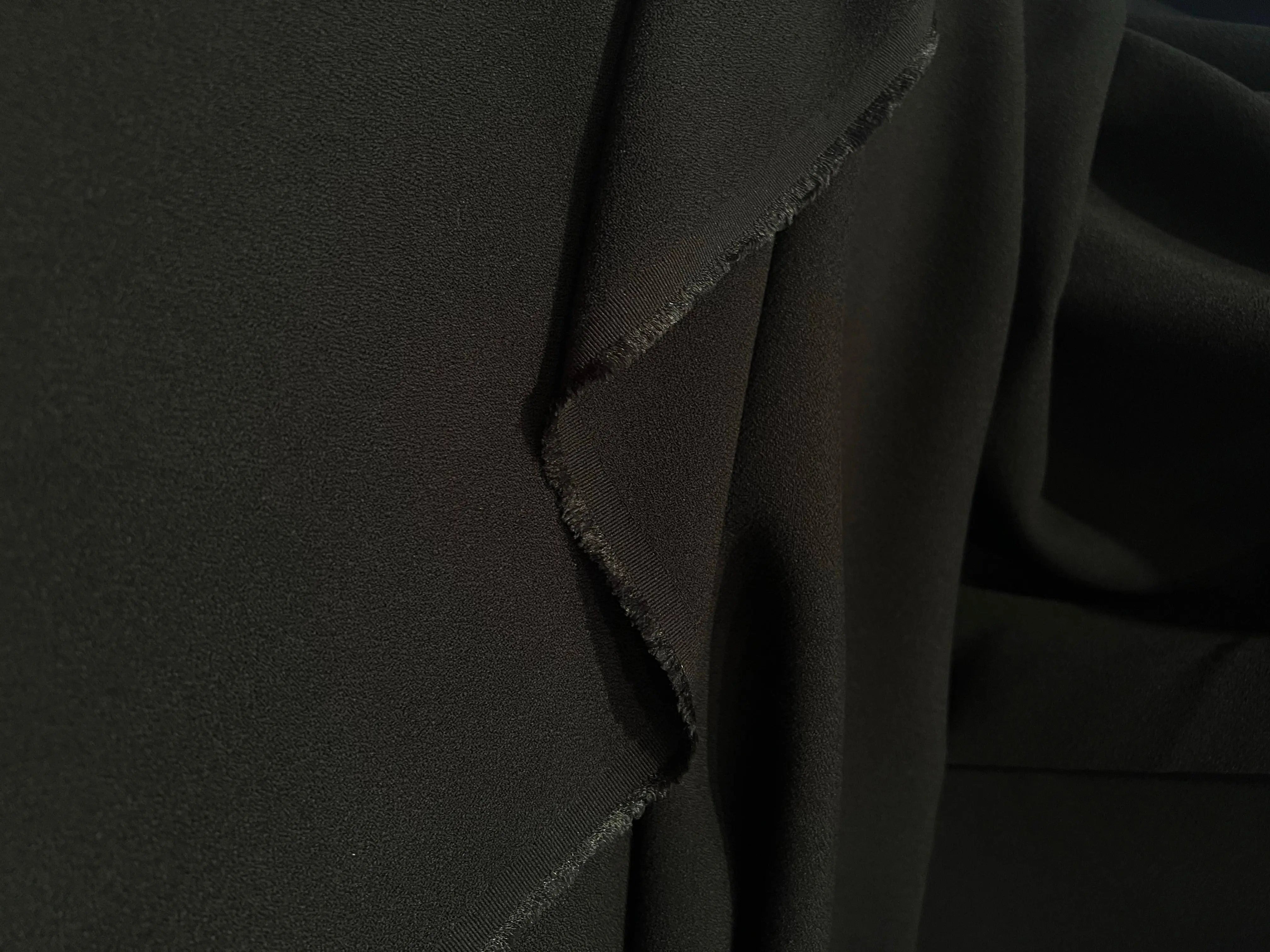 CRÊPE NOIR EXTENSIBLE - My Little Coupon - tissu - coudre