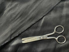 DOUBLE CRÊPE ENVERS SATIN NOIR - My Little Coupon - tissu - coudre
