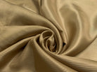 DOUBLURE FANTAISIE MOTIF RAYURES CARAMEL BEURRE SALÉ - coupon de tissu de 3 mètres - My Little Coupon - tissu - coudre