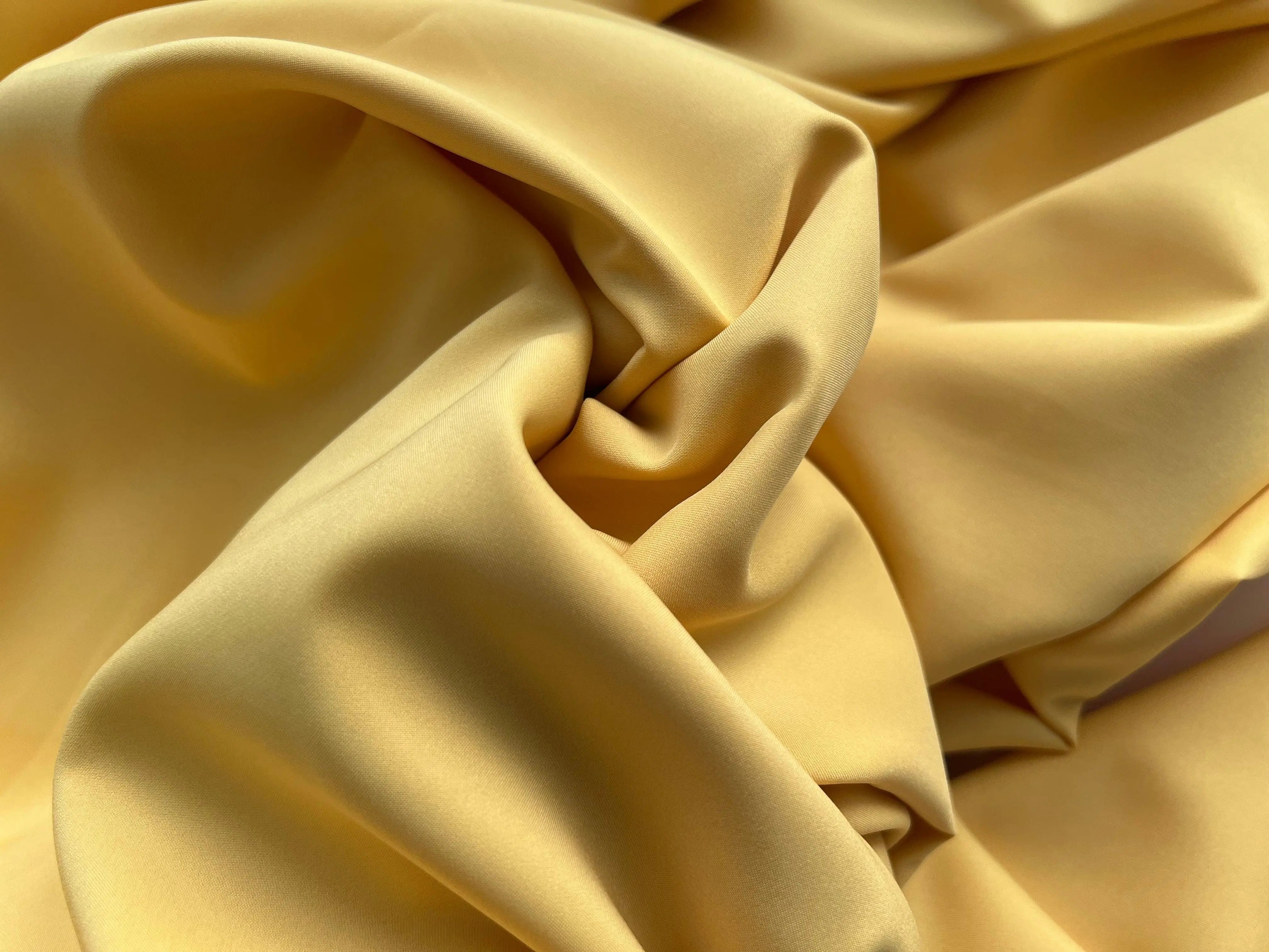 DOUBLURE PONGÉ JAUNE PAILLE - My Little Coupon - tissu - coudre