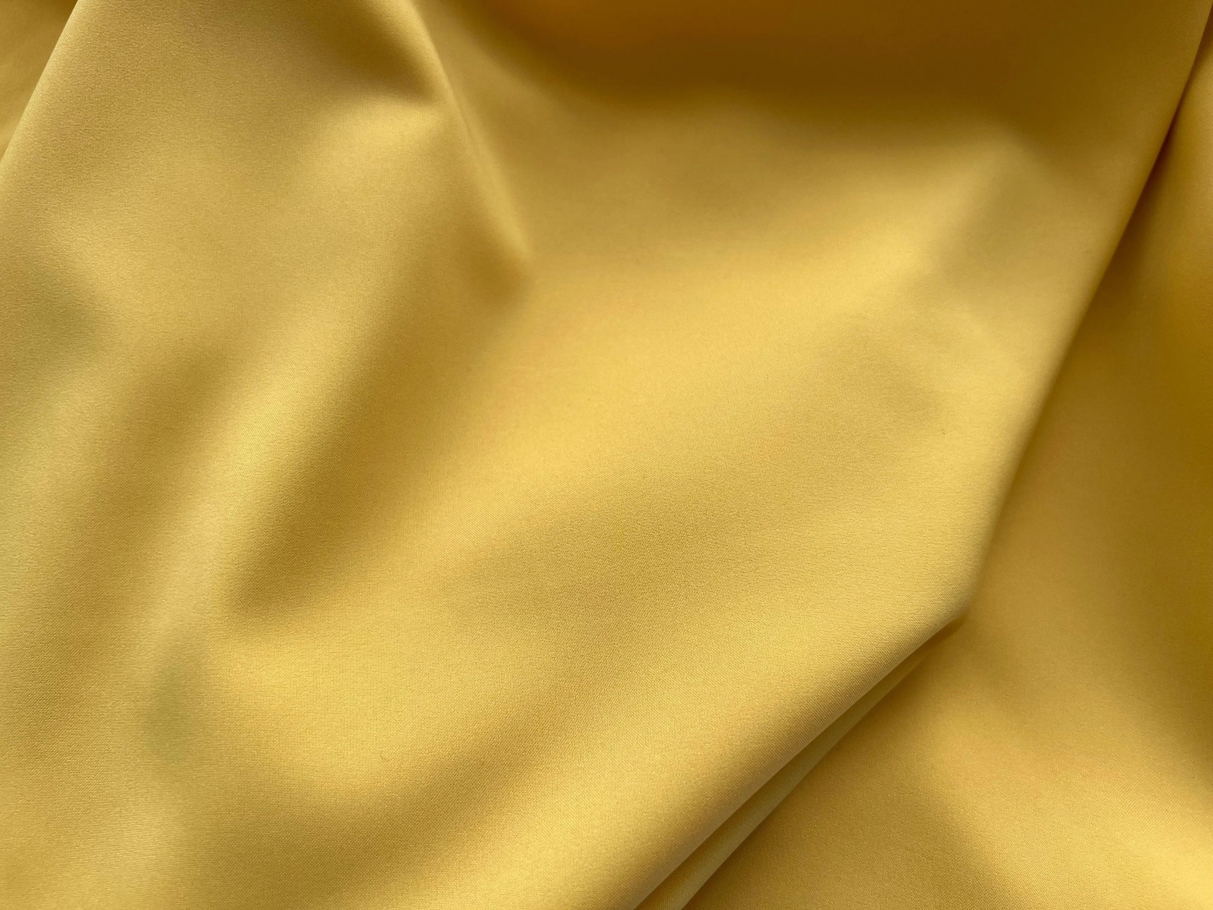 DOUBLURE PONGÉ JAUNE PAILLE - My Little Coupon - tissu - coudre