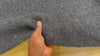 Vidéo du tissu laine bouillie haute couture anthracite