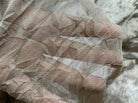RÉSILLE FINE LYCRA TAUPE EFFET FROISSÉ - coupon de 3 mètres - My Little Coupon - tissu - coudre